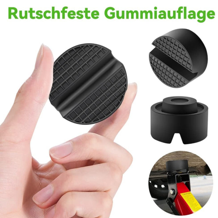 4PCS Automobile Universal Jack Bracket Rubber Support Block, Rubber Support Block