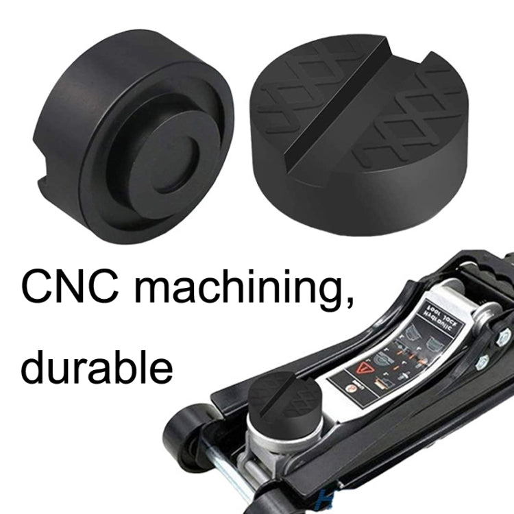 4PCS Automobile Universal Jack Bracket Rubber Support Block, Rubber Support Block