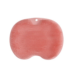 Lazy Rubbing Back Brush With Suction Cup Brush Bathroom Tool Wall Massage, Blue, Pink, Yellow