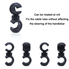 10 PCS Bicycle Handcuffs Type Shift Cable Buckle