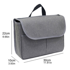 MTP-682 Hanging Wheelchair Storage Bag Rehabilitation Walking Bike Storage Bag, MTP-682 Black, MTP-682 Grey
