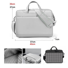 Airbag Thickened Laptop Portable Messenger Bag, 14.1 inches