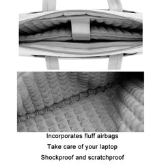 Airbag Thickened Laptop Portable Messenger Bag, 14.1 inches