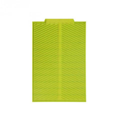 Silicone Drain Pad Kitchen Multifunctional Thermal Insulation Drying Pad, Grey, Green