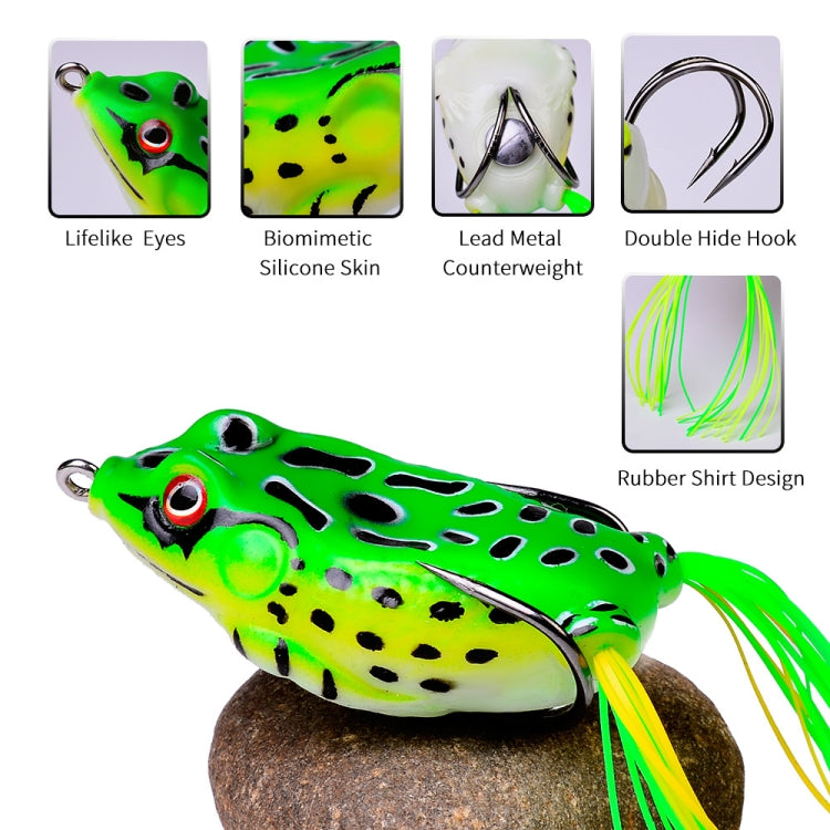 Thunder Frog Road Lure Fake Bait Simulation Soft Bait, 17.5g 6.5 cm, 13g 6cm