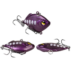 3 PCS PROBEROS DW1044 4.5cm/8.5g Lure Fake Bait Iconic Plastic VIB Hard Bait, DW1044 E, DW1044 F, DW1044 G, DW1044 H, DW1044 A, DW1044 B, DW1044 C, DW1044 D