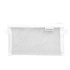 Hechooses D033 Transparent Mesh Exam Portable Pen Bag, Style:, Square (Black), Square (White), Square (Gray), Square (Pink), Square (Green), Triangle (Black), Triangle (White), Triangle (Gray), Triangle (Pink), Triangle (Blue), Triangle (Green)