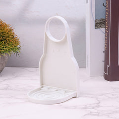 Foldable Laundry Detergent Drip Catcher Tray Cup Holder Soap Dispenser Gadget, White, Black, Yellow, Red