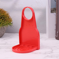 Foldable Laundry Detergent Drip Catcher Tray Cup Holder Soap Dispenser Gadget, White, Black, Yellow, Red