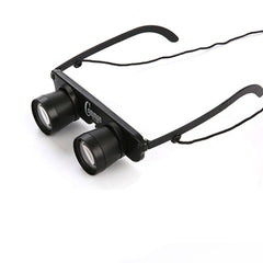 Camman 3 x 28 Adjustable Focus Glass Type Fishing Binoculars ,Spec:, Only  Binoculars, With Zippered Glasses Case