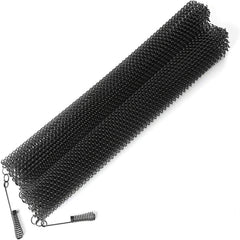 Fireplace Metal Mesh Screen Fireplace Screen To Prevent Sparks From Spilling Out, 61x45.7cm, 61x48.3cm, 61x50.8cm, 61x53.3cm, 61x55.9cm