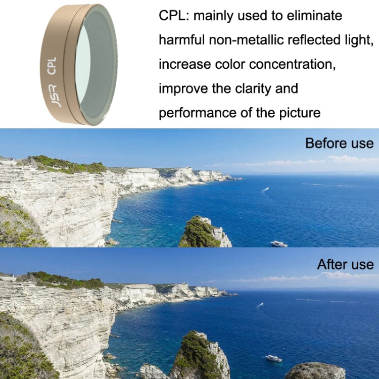 JSR For DJI Osmo Action Motion Camera Filter, Style:, LG-CPL, LG-ND4, LG-ND8, LG-ND16, LG-ND32, LG-ND8/PL, LG-ND16/PL, LG-ND32/PL, LG-ND64/PL, LG-Red, LG-Yellow, LG-Magenta