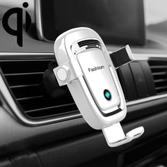 S19 15W Gravity Car Phone Wireless Charging Stand, S19 White, S19 Blue, S19 Black