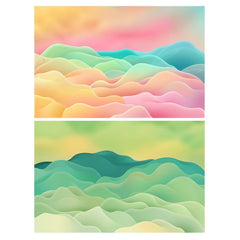 3D Double-Sided Matt Photography Background Paper