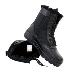 Autumn and Winter Padded Thickened Non-slip High-top Sports Boots, 46