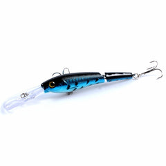 M0208 13.3cm/13.4g Lure Bionic Multi-section Mino Fake Lure Plastic Lure, M0208 2, M0208 3, M0208 4, M0208 6, M0208 1