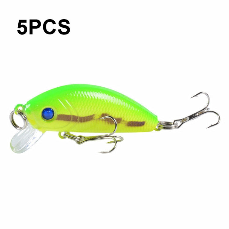 5 PCS M0081 5cm 3.6g Bionic Lure Mino Plastic Hard Lure, M0081 6, M0081 8, M0081 1, M0081 2, M0081 3, M0081 4