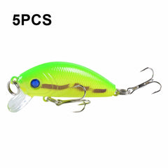 5 PCS M0081 5cm 3.6g Bionic Lure Mino Plastic Hard Lure, M0081 3, M0081 4, M0081 6, M0081 8, M0081 1, M0081 2