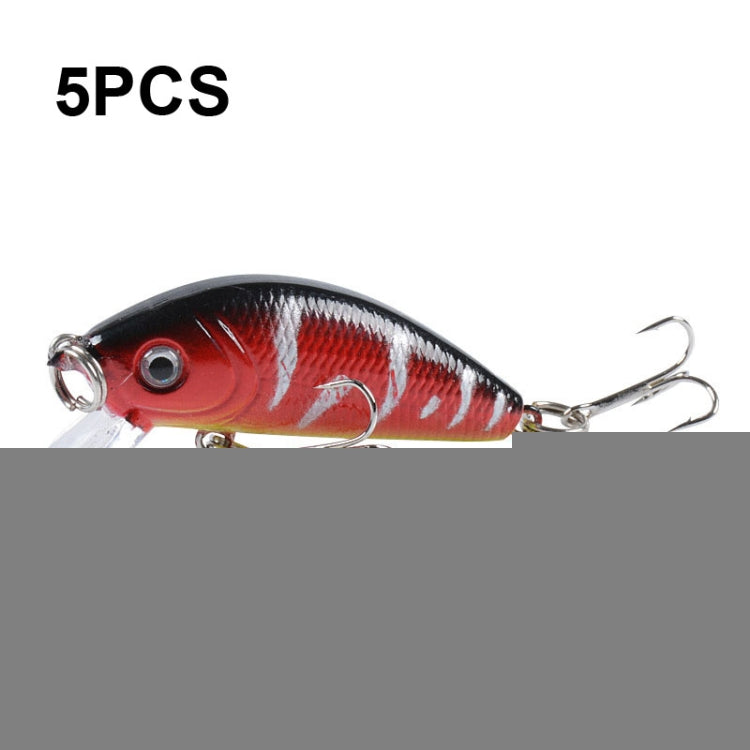 5 PCS M0081 5cm 3.6g Bionic Lure Mino Plastic Hard Lure, M0081 6, M0081 8, M0081 1, M0081 2, M0081 3, M0081 4