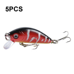 5 PCS M0081 5cm 3.6g Bionic Lure Mino Plastic Hard Lure, M0081 3, M0081 4, M0081 6, M0081 8, M0081 1, M0081 2