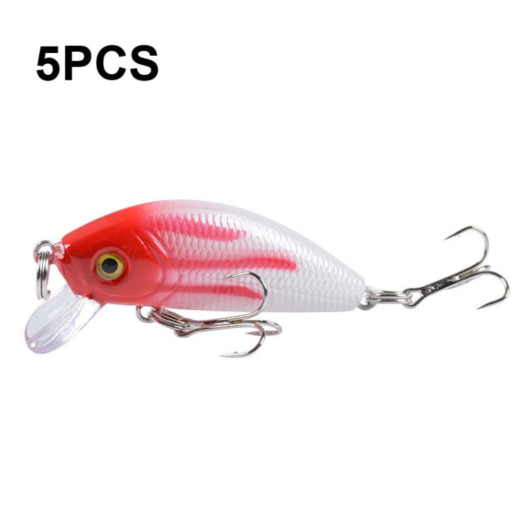 5 PCS M0081 5cm 3.6g Bionic Lure Mino Plastic Hard Lure, M0081 6, M0081 8, M0081 1, M0081 2, M0081 3, M0081 4
