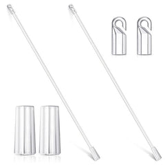 Blinds Acrylic Transparent Rod Move Light Rod With Hook Handle, Size: 24 Inch, 12 Inch Acrylic Transparent Rod, 17 Inch Acrylic Transparent Rod, 24 Inch Acrylic Transparent Rod