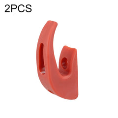 2pcs For Xiaomi M365 Series Electric Scooter Universal Storage Hook, Storage Hook White, Storage Hook Black, Storage Hook Red