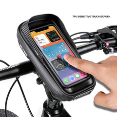 WILD MAN E16 EVA Hard Shell Touch Screen Handlebar Bag Cycling Equipment, E16