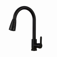 Kitchen Pull-out Faucet Stainless Steel Sink Telescopic Universal Faucet,Spec:, CLH002 Black, CLY002 Wire Drawing, Electroplating
