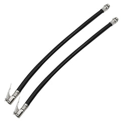 2 PCS Bicycle Car Tire Rubber Tube Pump Nozzle, Specification:, 9.5mm Black, 12.5mm Black, 9.5mm Blue, 12.5mm Blue