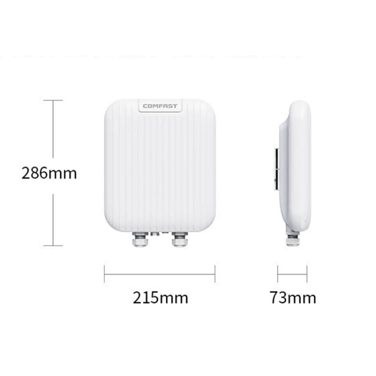 COMFAST CF-WA971 WiFi 7 Outdoor Access Point 3600Mbps With Directional Coverage, 2.5G WAN & Gigabit LAN Ports, EU Plug, US Plug, UK Plug