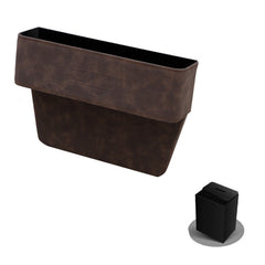 DE RAN FU Car Seat Storage Box Cup Holder Fur Citrine Phone Sundry Storage Box, 6030 Black, 6030 Grey, 6030 Brown, 6030 Blue
