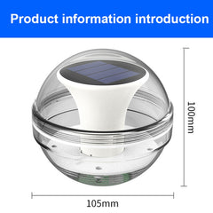 Solar Water Floating Lights Patio Pool Floating Landscape Decorative Lights, Three Light Mode