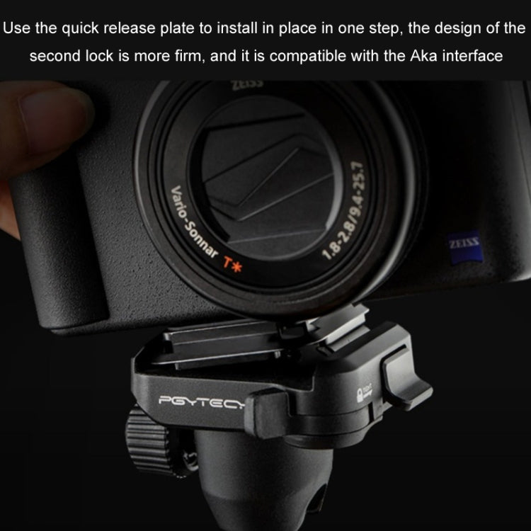 PGYTECH Camera Mobile Phone Desktop Pan Tilt Handheld Tripod, Black, Only Tripod, Remote Control Set, Remote control M1