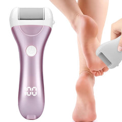 Electric Foot Grinder Digital Display USB Pedicure Peeling, Pink, Gold, Green