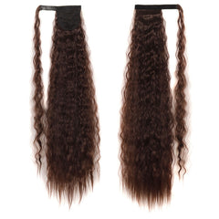 MST8568 Invisible Adhesive Bandage Wigs Corn Perm Long Ponytail Wigs, 1, 1BMBUG, 2, 4, 4H27, 4M30, 6H613, 12, 12H24, 18H613, 24m613, 27H613, 60, 99j, 1001A