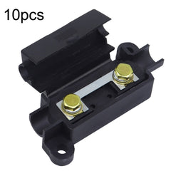 10pcs Small Fork Bolt Fuse Block Car Air Conditioning All The Way Fuse Box Fuse Holder, 10pcs Fuse Holder
