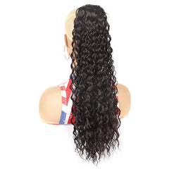 LSDP22 Drawstring Long Curly Wig Ponytail Mesh Curly Ponytail, 1B, 2, 4, 1BT27, 1BT30, 1BT33, 1BTBUG, 18C