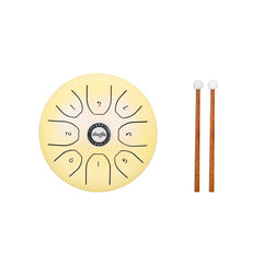 Shuffle SD-5 5.5 Inch Steel Tongue Carefree Empty Drum Percussion Instrument, Shuffle Purple, Shuffle Green, Shuffle Yellow, Shuffle Pink