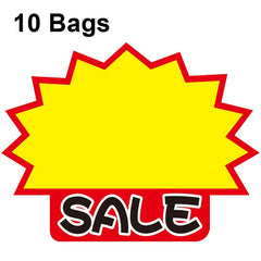 10 bags 25x19cm Explosion Sticker Product Price Tag Supermarket Price Label, WM-001, WM-002, WM-003, WM-005, WM-006, WM-007, WM-008, WM-009, WM-010, WM-011, WM-012, WM-013, XD-511, XD-520, XD-532, XD-537