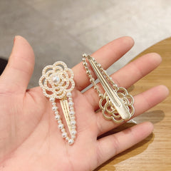 Rhinestone Fashion Hair Clips Women Bangs Headwear, Styles:, 371 Fan