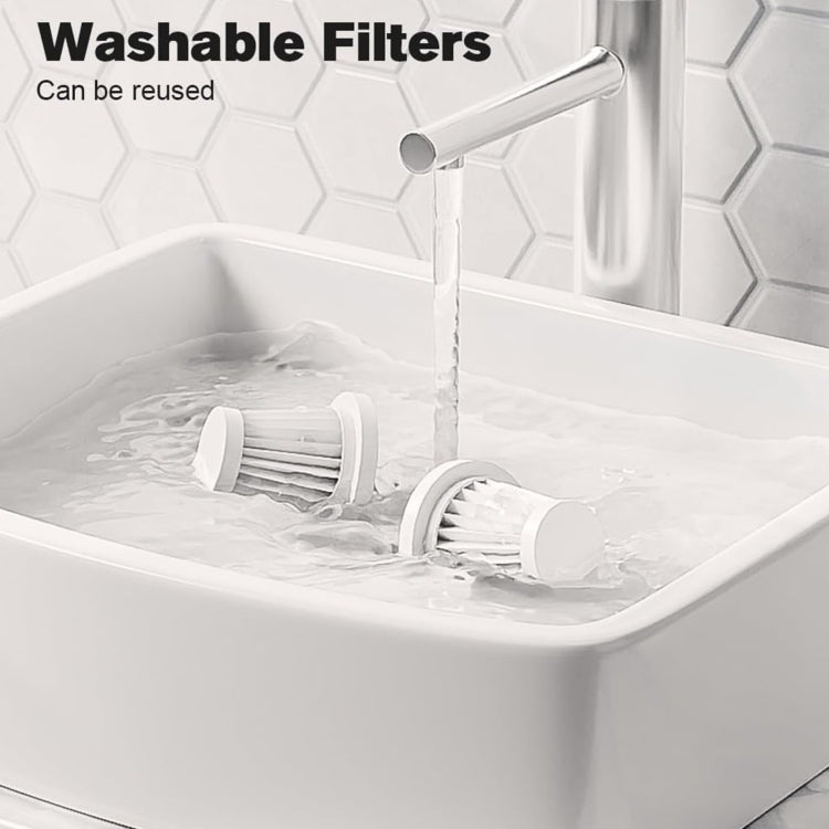 SUITU Car Wireless Wet And Wet Charging Handheld Vacuum Cleaner, Style:, Basic Gray White, Basic Black, Brushless Silver Gray