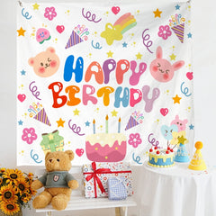 Birthday Layout Hanging Cloth Children Photo Wall Cloth, 150x180cm Velvet