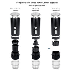 KFJ100 Portable Universal Automatic Espresso Capsule Coffee Maker, KFJ100