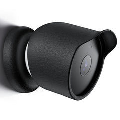 For Google Nest Camera Outdoor Silicone Water-Resistant Protective Cover, For Google Nest Black, For Google Nest White