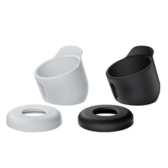 For Google Nest Camera Outdoor Silicone Water-Resistant Protective Cover, For Google Nest Black, For Google Nest White