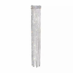 Fringe Flash Diamond Chain Hair Accessories Female Braided Hair Band, Chain Hair Band