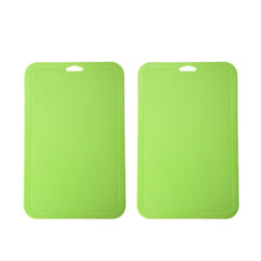 2pcs Baby Auxiliary Cutting Board Fruit and Vegetable Cutting Plastic Board, 2pcs Pink, 2pcs Blue, 2pcs Green