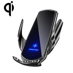 Q3 Infrared Induction Magnetic Car Wireless Charging Phone Bracket with Micro USB + 8 Pin + Type-C / USB-C Magnetic Connector, Q3 Red, Q3 Black, Q3 Gold, Q3 Silver, Q3 Blue