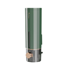 Wall Mounted Manual Soap Liquid Hotel Handwashing Bathroom Bathing Foam Soap Dispenser, 450ml/Dark Green, 450ml/White